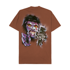 TEE SCARING THE EVIL BROWN