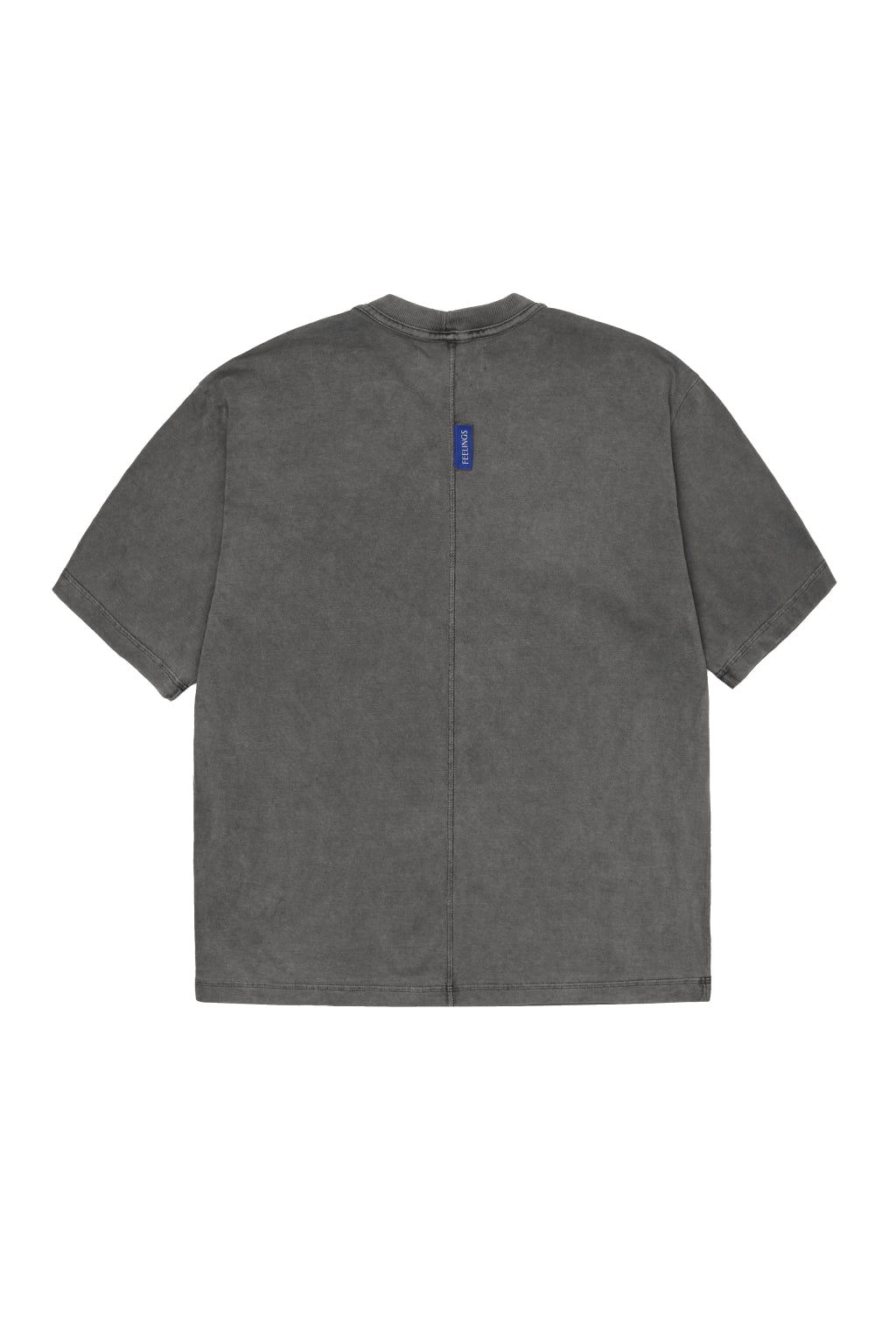 Camiseta Over Cinza Estonado