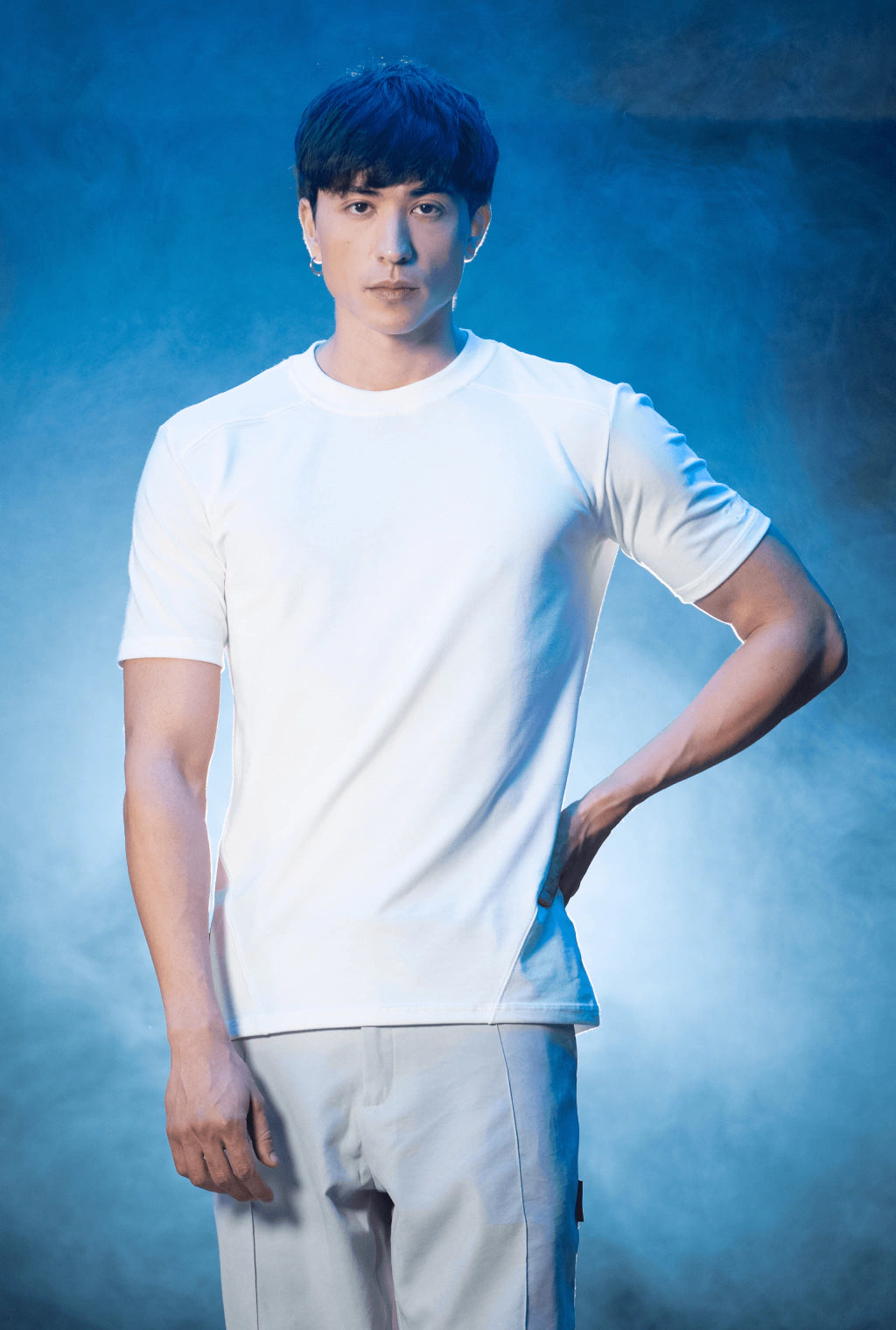 Camiseta Slim Off White