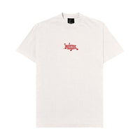 TEE BASIC OFF WHITE / RED LOGO