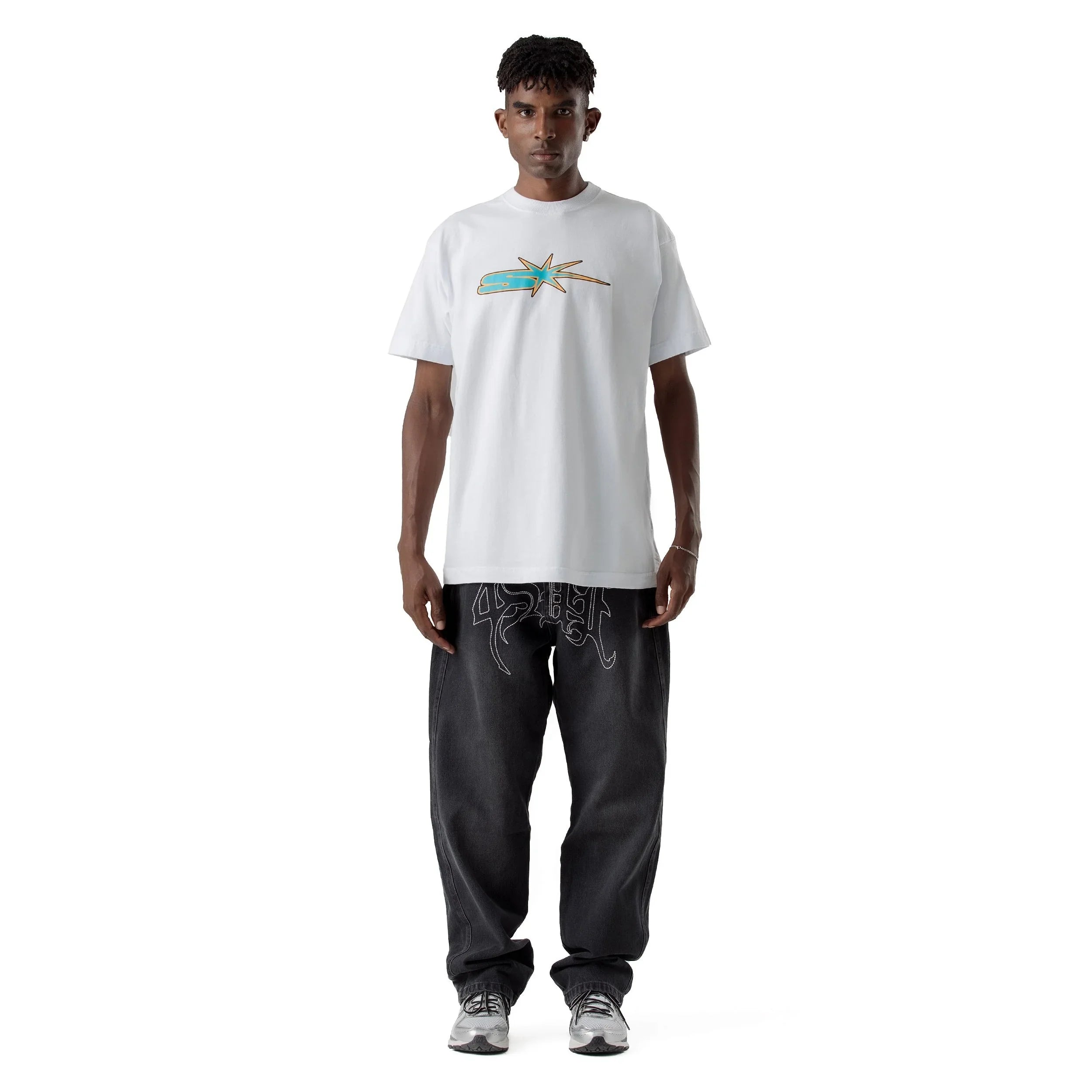 TEE S STAR BRASIL WHITE - Four Street