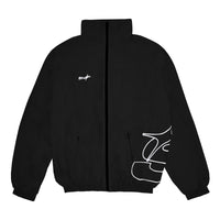 TRACK JACKET S STAR BLACK