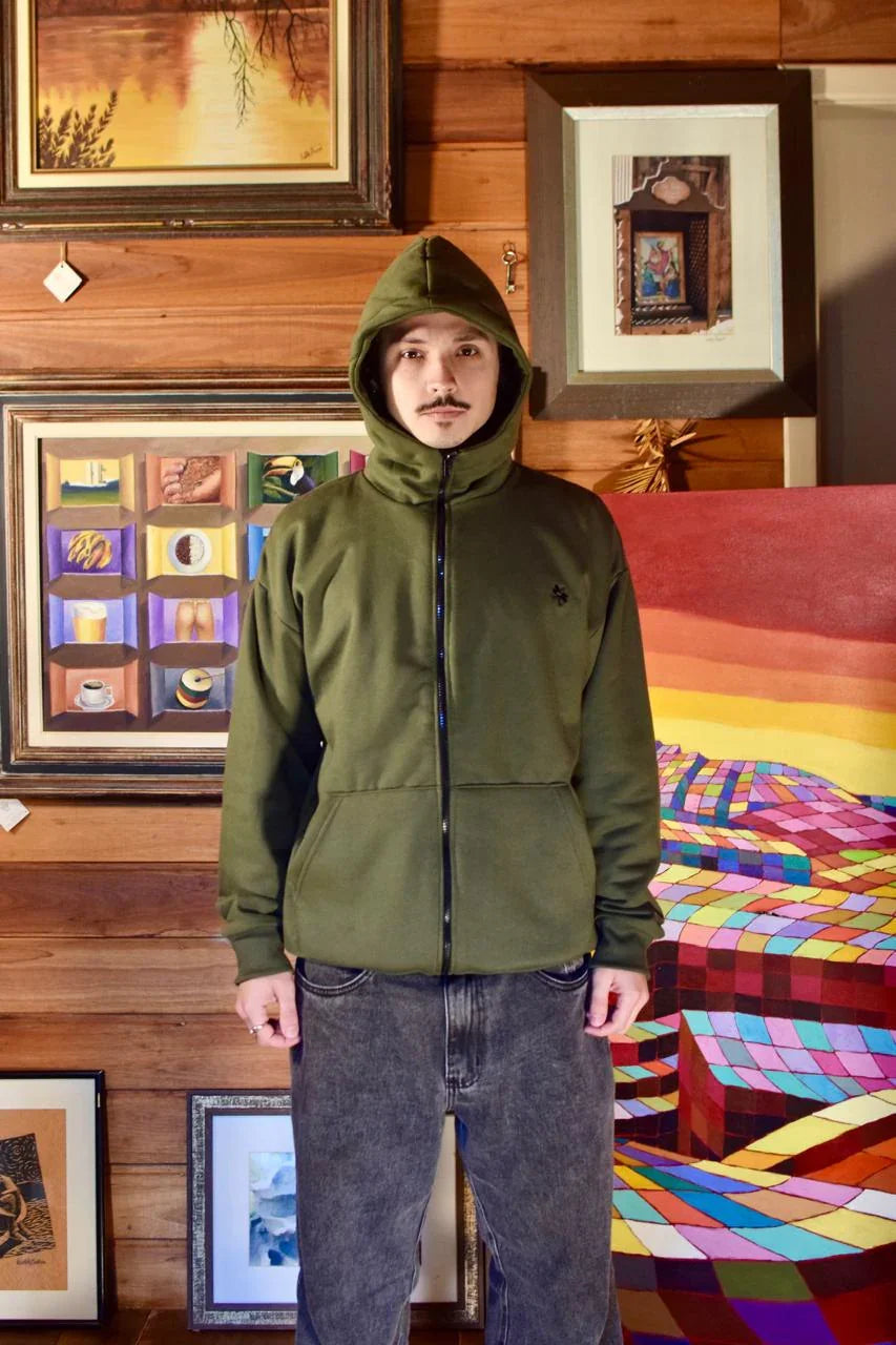 Casaco Moletom Sometimes Verde - Four Street